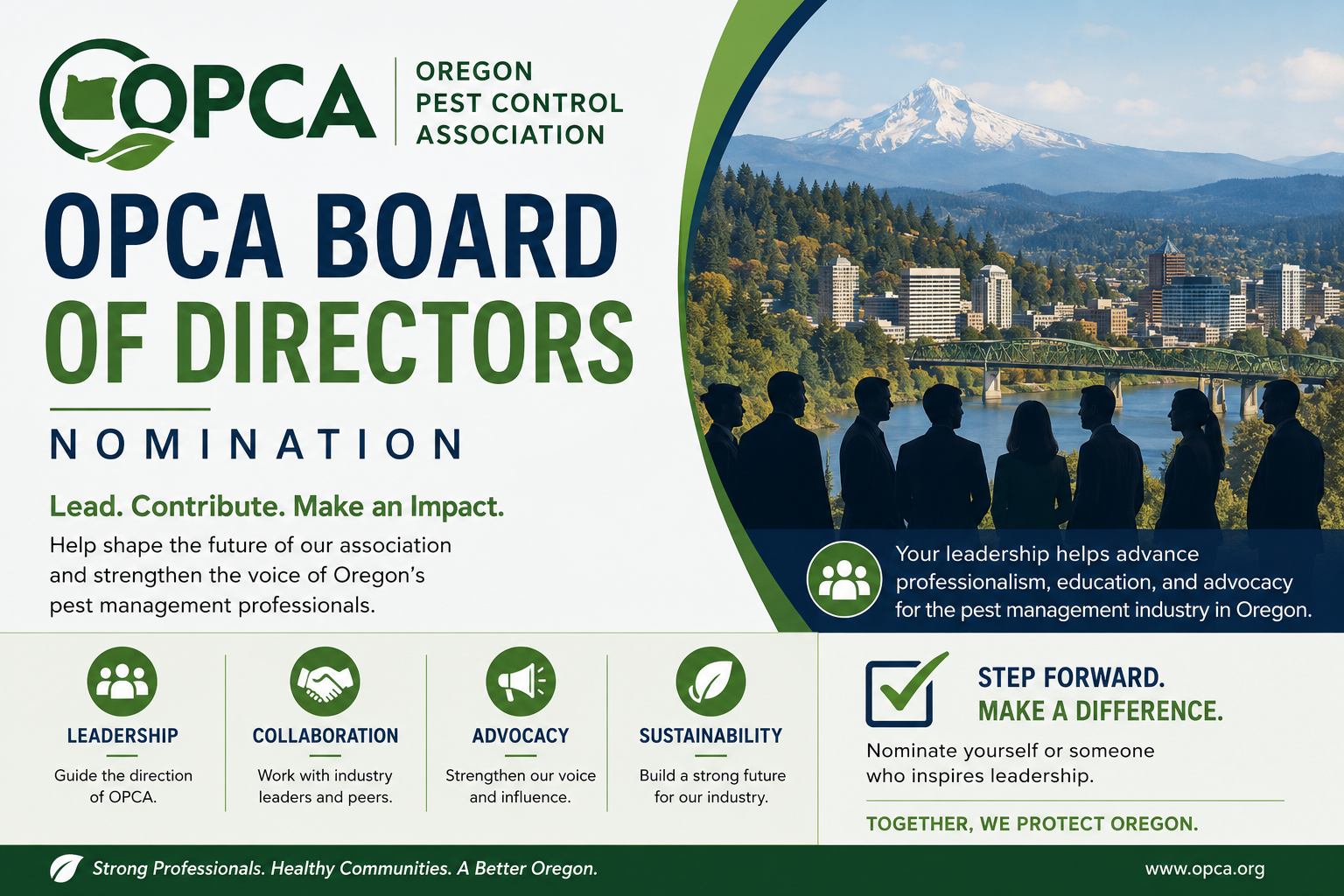 Nominations Open for 2026–2027 OPCA Board Positions
